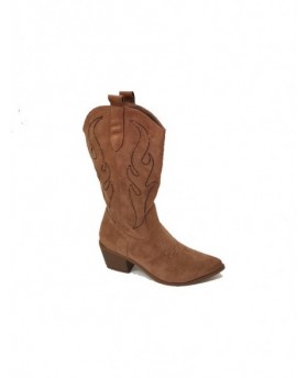 Bota texana de cano alto