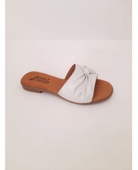 Chinelo de gáspea larga em...