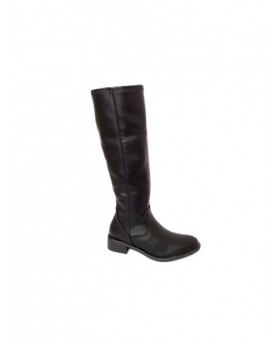 Bota de cano alto com fecho...