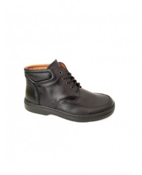 Bota de homem em pele e...