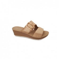 Chinelo de cunha com fivela...